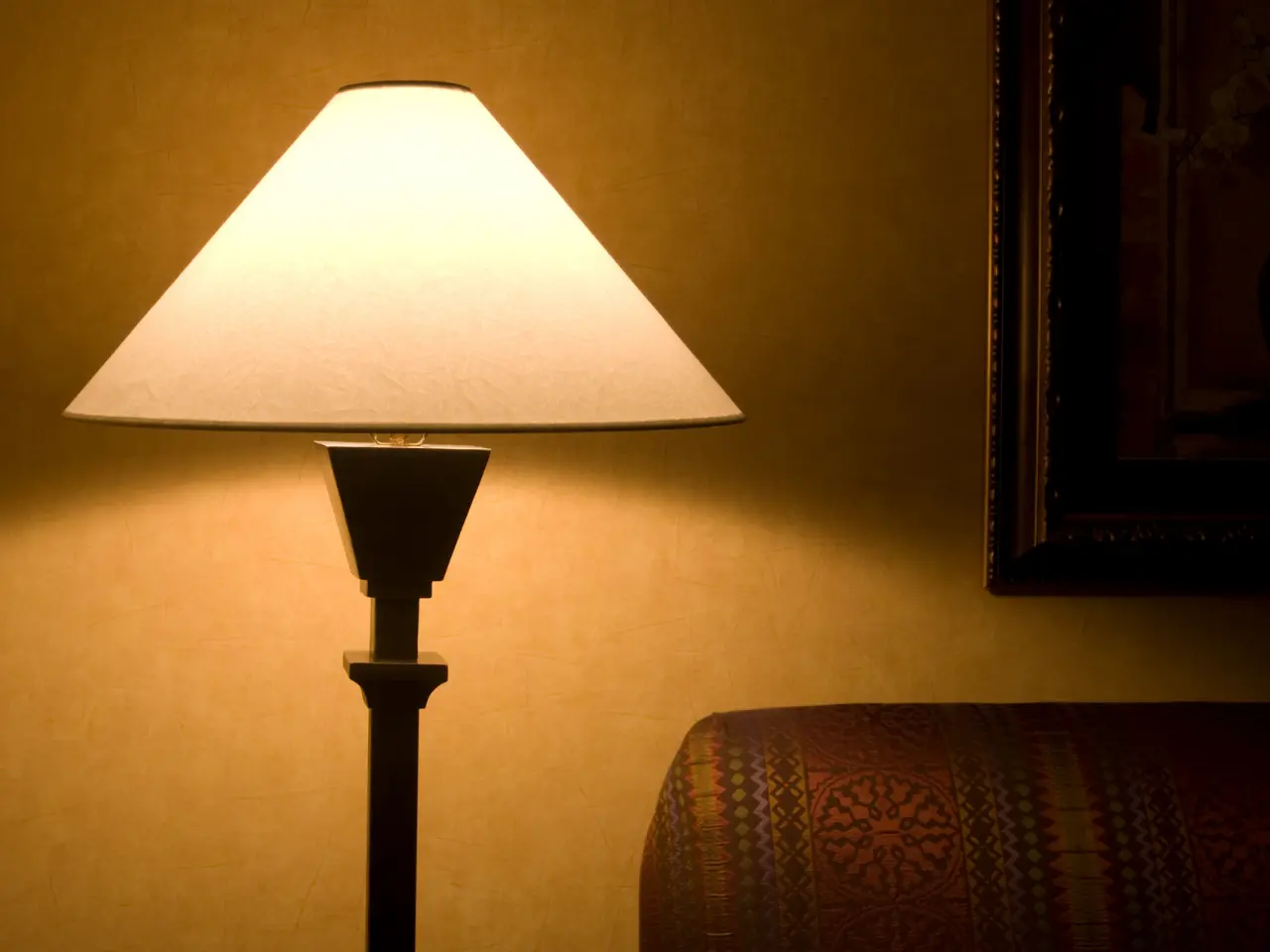 A lamp