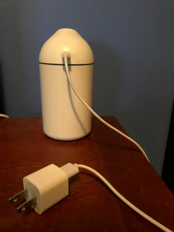 The Meross smart humidifier power setup